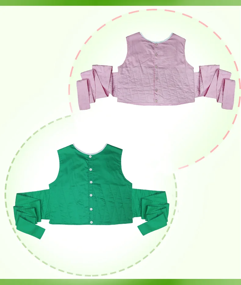  Stay in bed new style torso safety vest restraining garment prevent fall bed prevent accidental sli