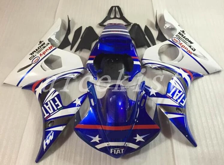 Новый комплект обтекателей из АБС-пластика для Yamaha Обтекатели YZFR6 2003 2004 2005 кузова