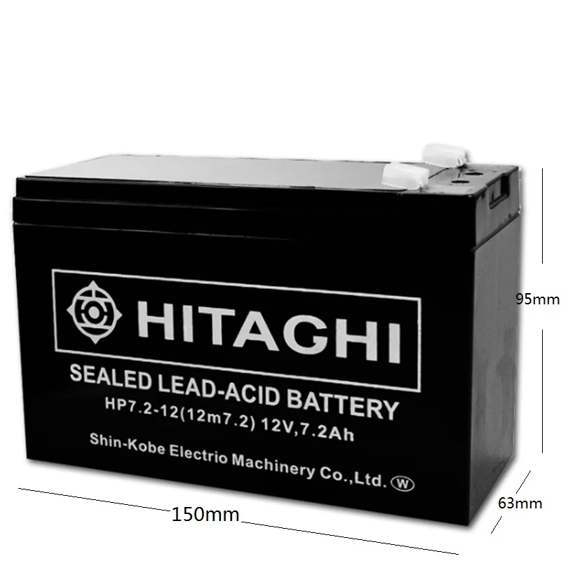 12V Battery 7.2Ah 7Ah Sealed Lead acid 