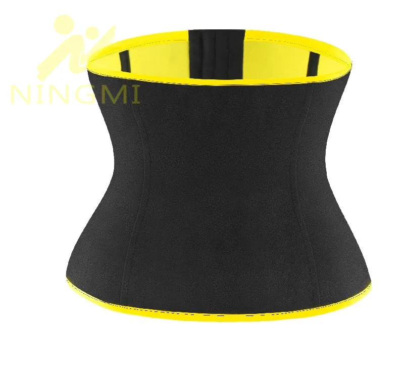 NINGMI Body Shapers тонкий талии тренажер для женское неопреновое сауна ремень сжигание жира пояс для корректирования талии пояса утягивающие Корректирующее белье