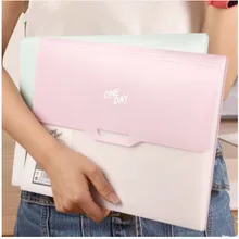 4 Слои Сумка для документов папка-гармошка Органайзер папка для документов A4 Бумага