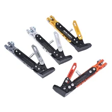 Universal Motorcycle Adjustable Kickstand Foot Brace Parking Leg Foot Side Support Stand