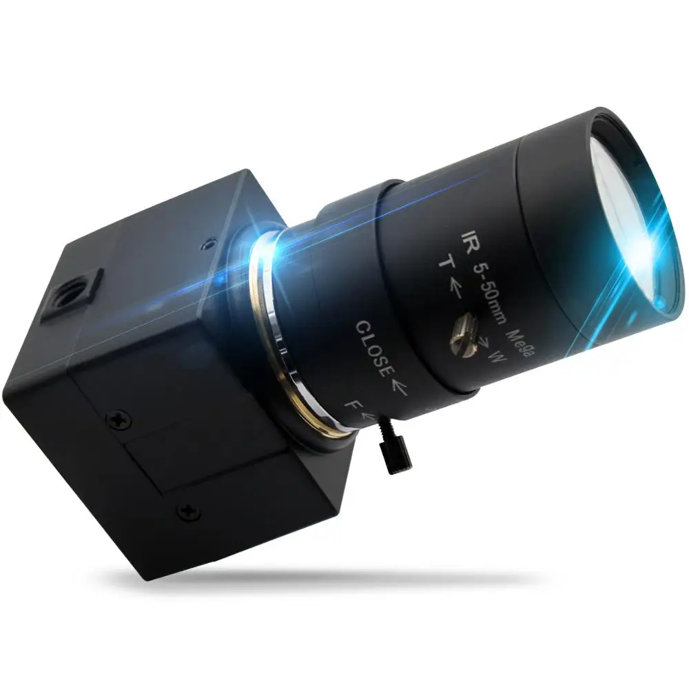 ELP FUll HD 1080P CCTV 5-50 мм варифокальный объектив 1/2.7 &quotCMOS OV2710 Высокое разрешение UVC Мини