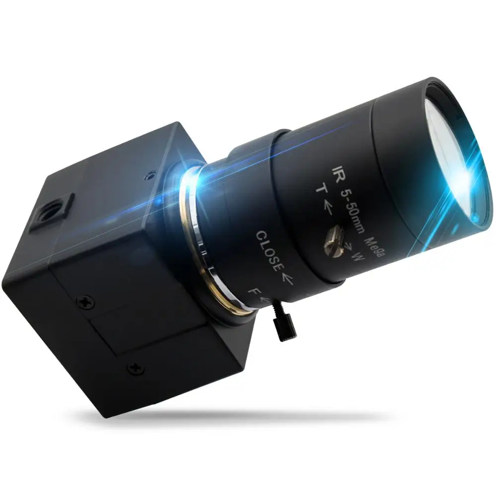 ELP FUll HD 1080P CCTV 5-50mm Varifocal lens 1/2.7/