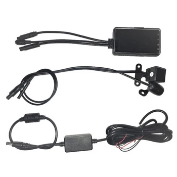 

Dash Cam Night Vision Video Recorder Wide Angle Driving Dual Lens LCD Display Dashboard Motorcycle Easy Install Gravity Sensing