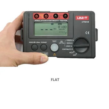 

UNI-T UT501A 1000V Insulation Earth Ground Resistance Meter Megger Auto Range Ohm Tester Megohmmeter Voltmeter