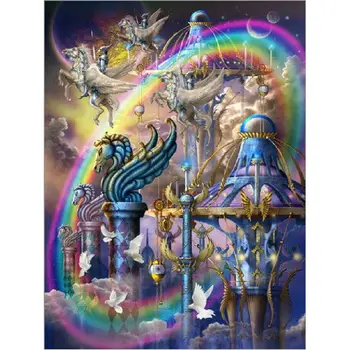 

Diamond embroidery mosaic Trojan Horse picture Crafts full diy 5d diamond painting Cross Stitch Kits Cartoon handmade home Decor