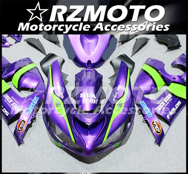 Мотоциклетный обтекатель abs Подходит для Kawasaki ZX6R 636 ZX-6R 2005 2006 корпусные детали пресс-форм Магазин № 0338