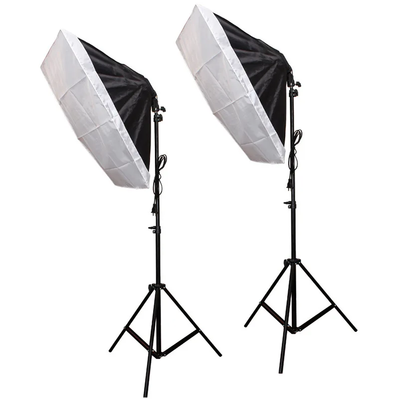

Profession 5070 Studio Softbox Set Quadruple Lamp Head Shooting Lights Figure Still Life Clothing Filming Flood Lamp