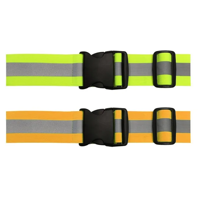 Unisex Reflektierende Lauf Gürtel Nacht Laufen Radfahren Walking  Einstellbare Reflektor Streifen Extensible Warnung Fluoreszieren Aiguillette