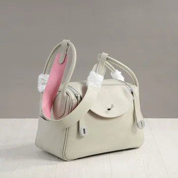 

2020 New classic genuine leather women handbags Fashion Lady shoulder bags nineteen color Casual Tote crossbody bag