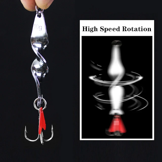 All Troutversatile Metal Spinner Spoon Fishing Lure 10g-21g With Treble  Hook