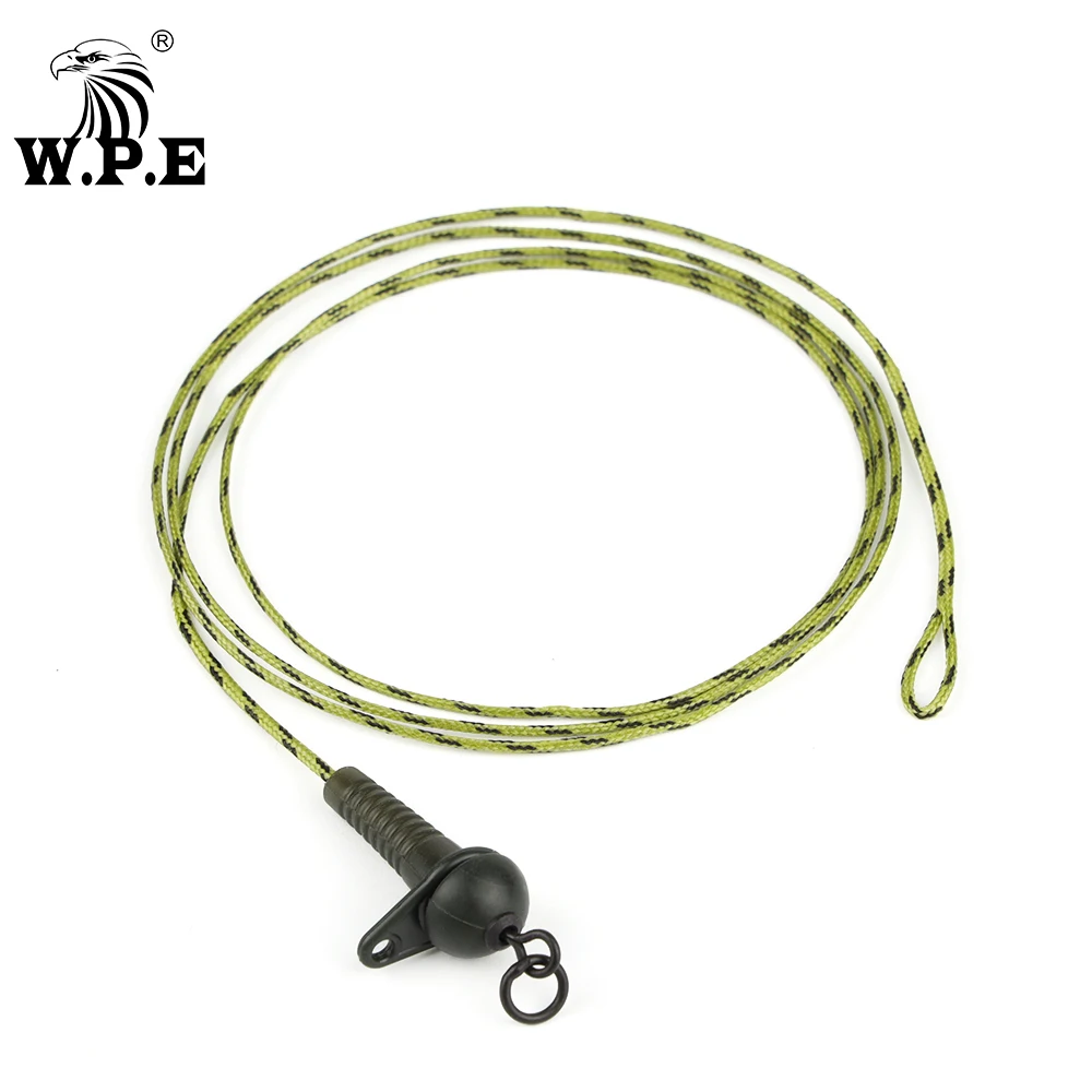 W.P.E 1pack/3pcs Braided Lead Core 35LB/45LB Carp Fishing Leader Line Hybrid Lead Clip Hair Rig Chod Carp Feeder  Fishing Tackle 50m carp fishing accessories bait floss grips pop up boilies holder chod hair ronnie rig method feeder fishing terminal tackle