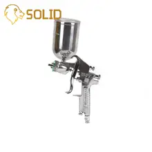 W-77 2/2. 5/3 мм Пистолет HVLP подачи Краски пистолет тяжести Тип чайная чашка горшок 400 мл мебель покрытия автомобиля Краски ing 1 шт