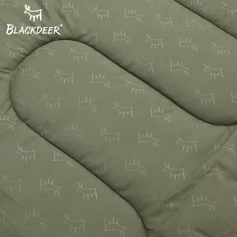 Спальный мешок Blackdeer теплый хлопковый спальный с капюшоном для кемпинга