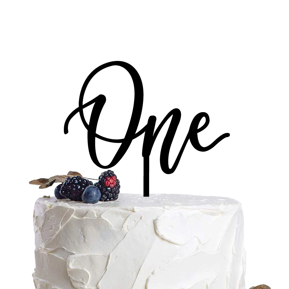 One Wreath Cake Topper Baby's 1st Birthday cake topper wreath cake topper One First birthday Party Decoration (9)