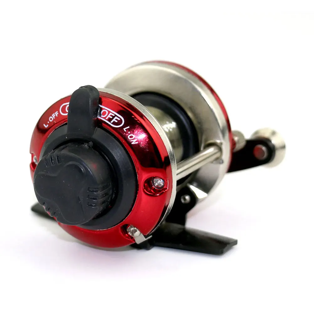 Mini Fishing Tackle Winter Outdoor with Line Alloy Waterproof Spinning Wheel Fishing Reel Gapless High Quality