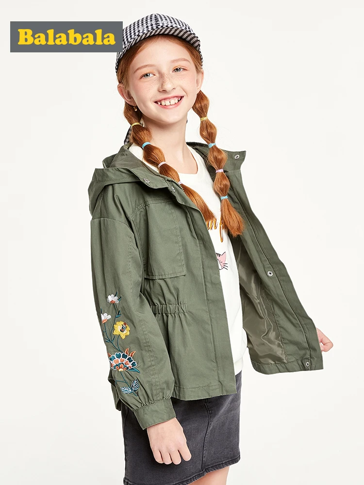 de niños niñas abrigo otoño 2019 nueva gran de béisbol para niños ropa moda suelta arco deco|Chaquetas y abrigos| - AliExpress