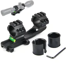 BESTSIGHT винтовка прицел крепление кольца 1 дюймов/30 мм консольные для 20 мм Пикатинни двойное кольцо Регулируемая стрельба