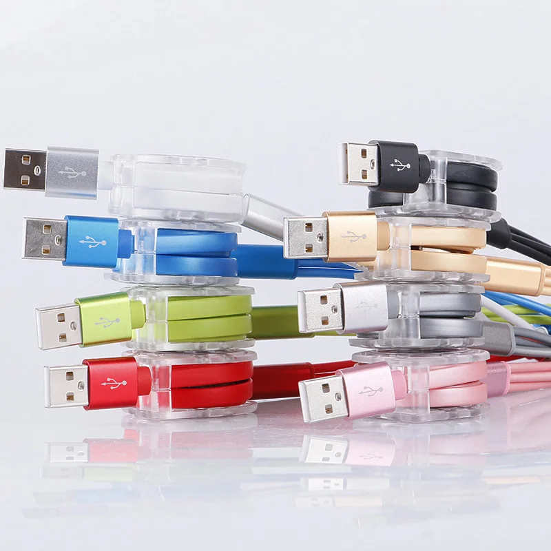 3 в 1 Выдвижной Многофункциональный зарядный кабель Micro usb type-C телефонная линия передачи данных для samsung iPhone Android Usb зарядный кабель