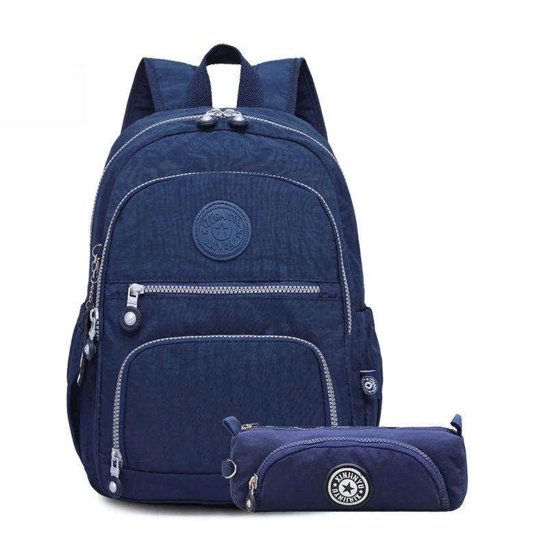 

Pencil Case Students Original Bolsa Famous Travel Nylon Backpacks School Bags for Girls Women Teenagers Elementary School Studen