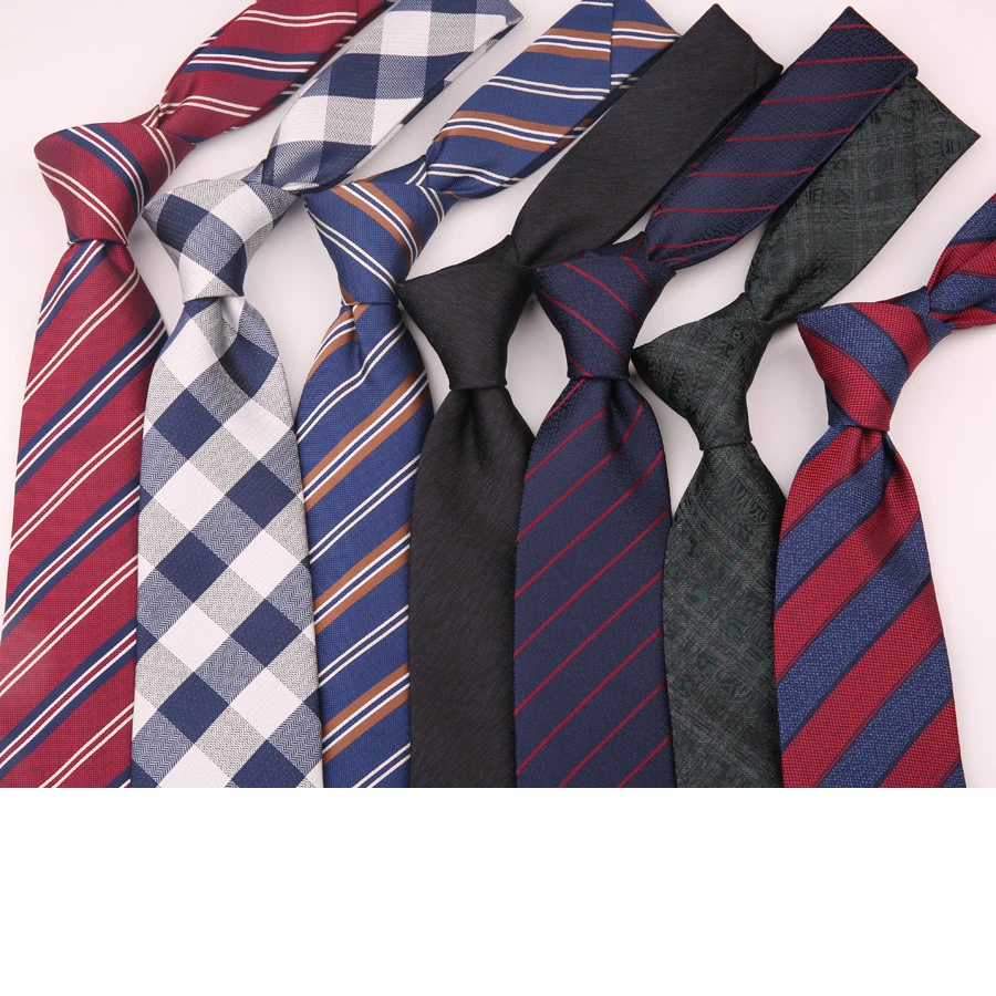 

Linbaiway Brand Paisley Floral Neckties Plaids Striped Ties for Men Wedding Necktie Men's Business Bridegroom Wedding Neckties