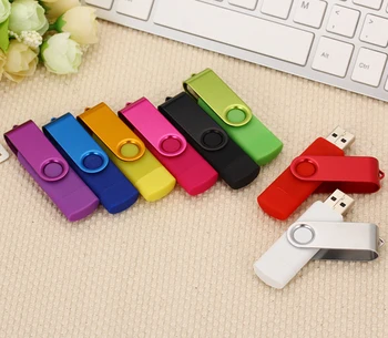 

High Speed Usb OTG USB Flash Drive 32GB Metal Pen Drive 8GB 16GB Flash Disk 64GB 128GB Double Use Usb Stick Pendrive