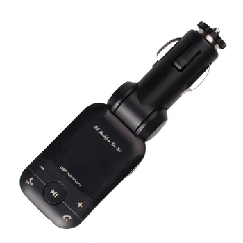 

Hot Car Kit Handsfree Wireless Bluetooth Car Kit FM Transmitter TF Card USB Car Charger LCD Display AUX MP3 Music Player