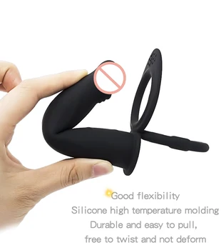 Double Penetration Anal Plug Dildo Butt Plug Bullet Vibrator For Men Strap On Penis Vagina Plug Adult Sex Toys For Couples 6