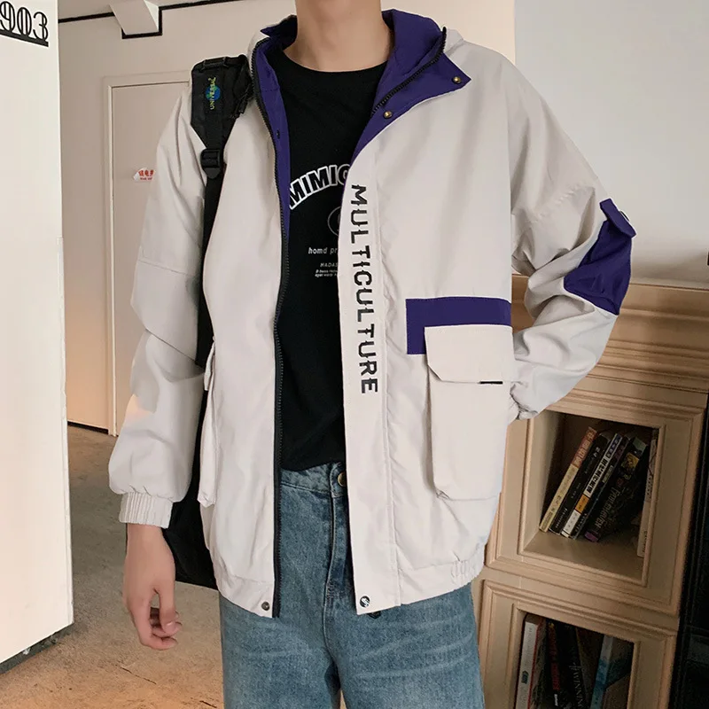 

MEN'S Coat 2019 Spring And Autumn New Style Clothes Japanese-style Hong Kong Style Trend Handsome Workwear Versatile Jacket Card