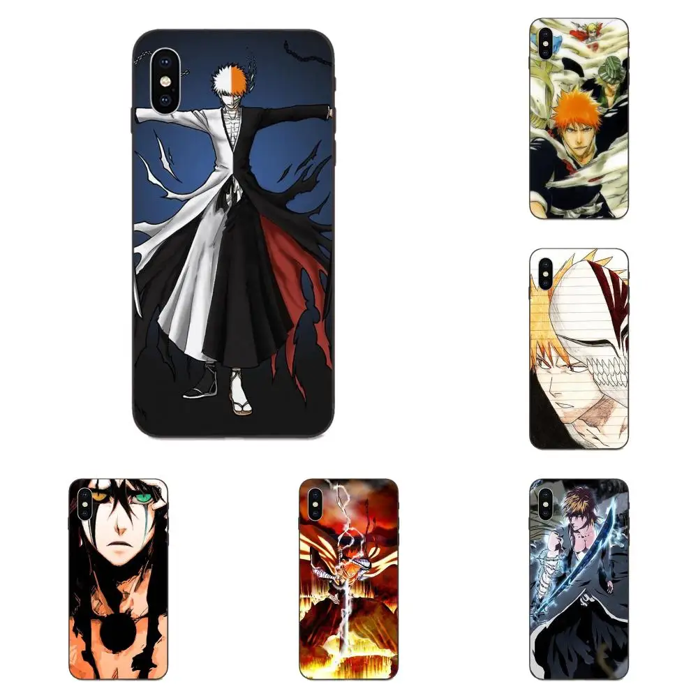 Аксессуары из ТПУ чехлы отбеливатель Kurosaki Ichigo ящерица для Apple iPhone 4 4S 5 5S SE 6 6S 7 8 Plus X