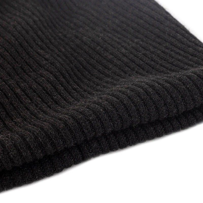 Geebro Women Fashion Stretch Ribbed Slouchy Beanies Hat Men Winter Autumn Baggy Spring Striped Knitted Skullies Warm Gorros Caps 6