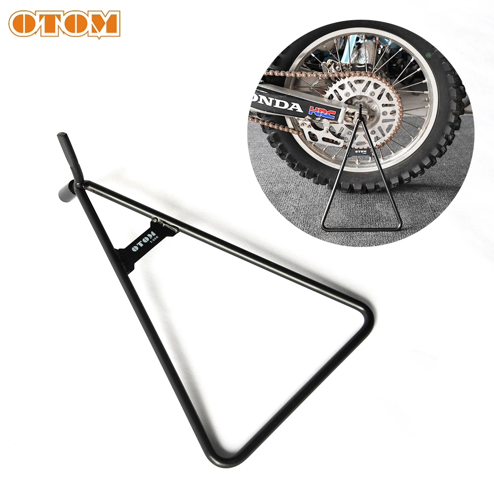 OTOM Motocross Triangle Stand Steel Baking Paint Triangular Side Brace Support For CRF SXF FC FE WRF YZF KXF RMZ Motorcycle Bike |