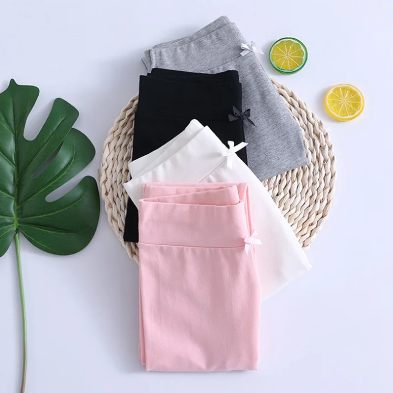 Детские леггинсы; брюки для девочек из чистого хлопка; термобелье для маленьких девочек; леггинсы для девочек; осенние брюки для девочек; Брюки-Капри