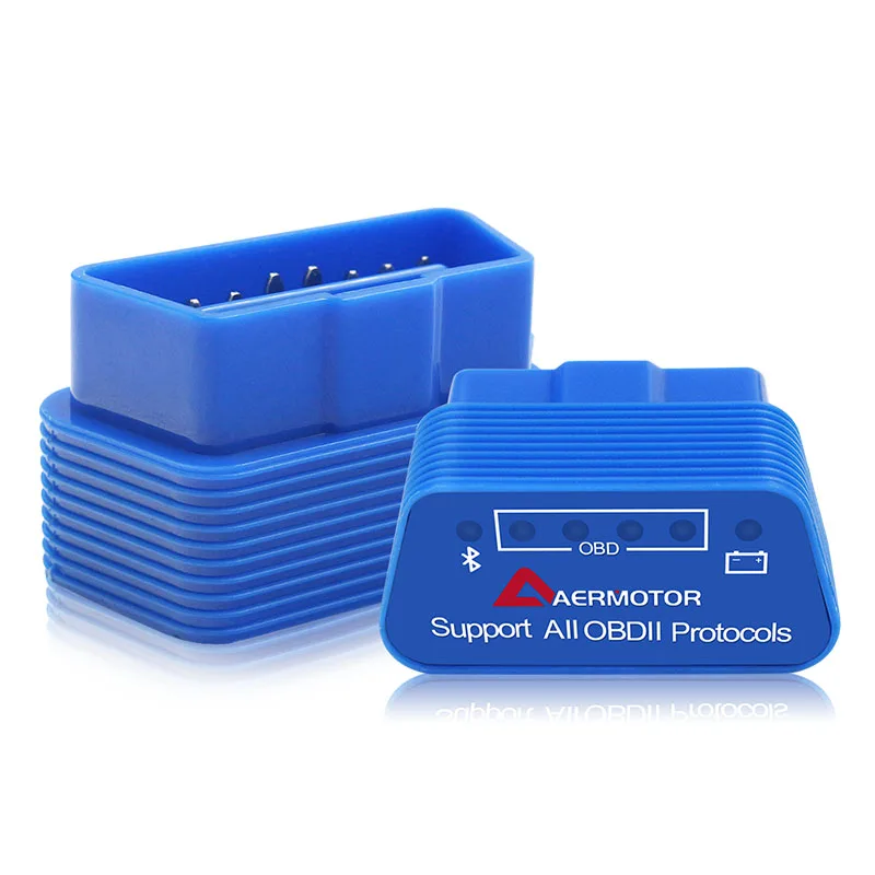 Лучшая цена AER Супер Мини ELM327 Bluetooth V4.0 OBD2 ELM 327 Bluetooth OBDII OBD диагностический инструмент ELM 327 автоматический сканер кода