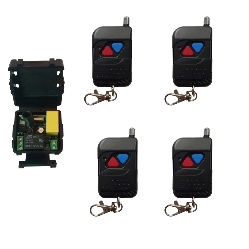 AC220V 10A Wireless Remote Control Switch Radio 1CH Relay Receiver Transmitter For Motor Gate Lighting Learning Code | Обустройство