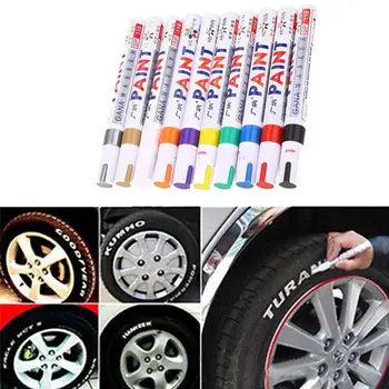 

Repair Pen Car Paint Marker Scratch Repair Pen Tread Rubber Permanent Metal Tyre Tire Universal Waterproof