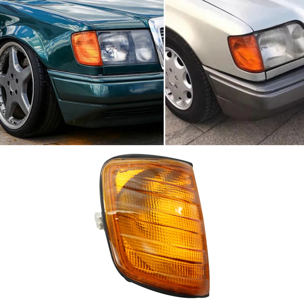 Amber Lens Corner Parking Light No Bulb Right Car Styling Yellow for Mercedes Benz W124 1248261243 | Автомобили и мотоциклы