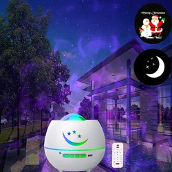 Projecteur LED rotatif étoilé pour chambre à coucher, lampe de Table pour bébé, luminaire décoratif pour pépinière, lune et galaxie 
