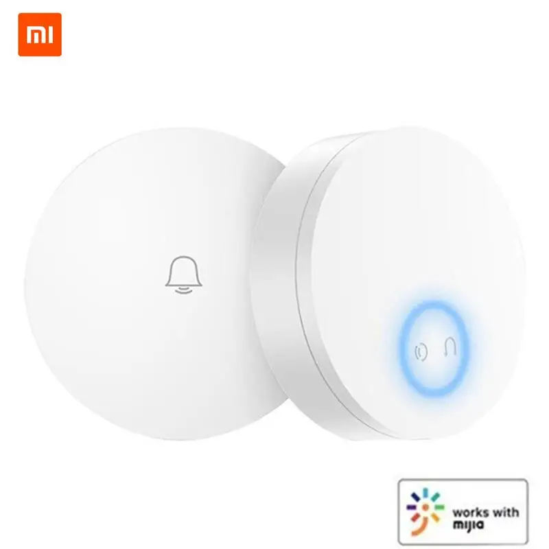 Беспроводной дверной звонок Xiaomi Linptech Wi-Fi с функцией памяти 110-240 В переменного