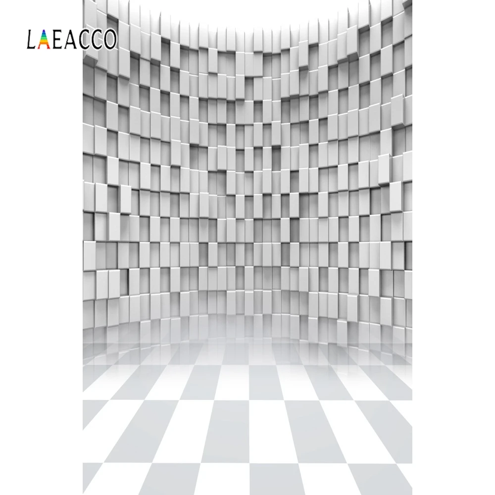 Laeacco 3D эффект каменная стена Фотофон деревянный пол фоны для фотосъемки портрет