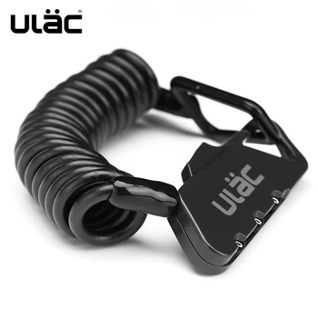 

ULAC Bicycle Cycling Locks Cable Password Mini 77G 120cm Outdoor Anti-theft Portable Multifunctional Helmet Bike Cable Lock