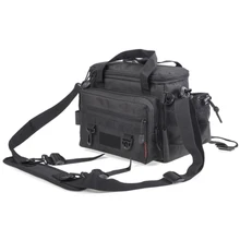 Большая емкость, ткань Оксфорд, износостойкая, портативная, для хранения снастей, водонепроницаемая, на одно плечо, сумка для рыбалки, практичная, легкая