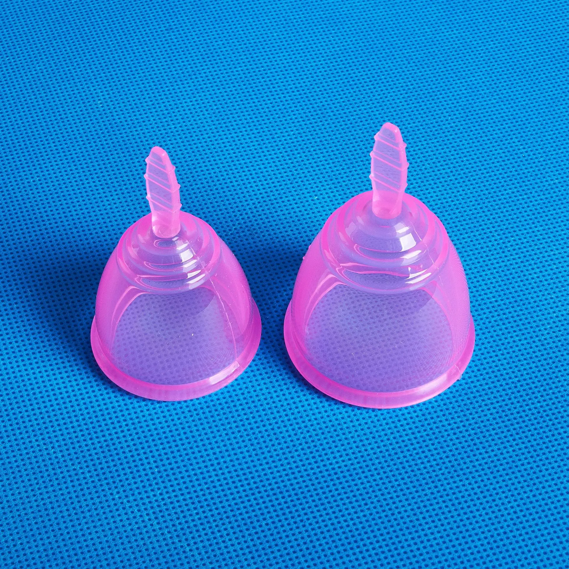 New style sport Menstrual lady Cup 100% silicone medical grade feminine hygiene Reusable women Menstrual Silicone Cup Colletor