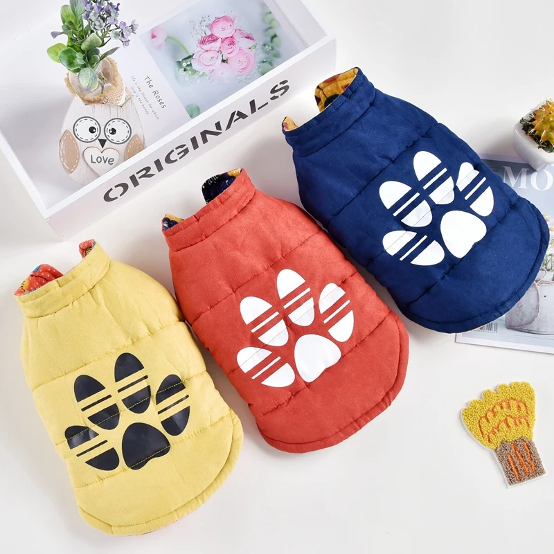 Two Side Wear French Bulldog Terrier Coat Jacket Costume Pets Clothing Puppy Outfit Down Vest XS XXXL XXL Cat Pugs | Дом и сад