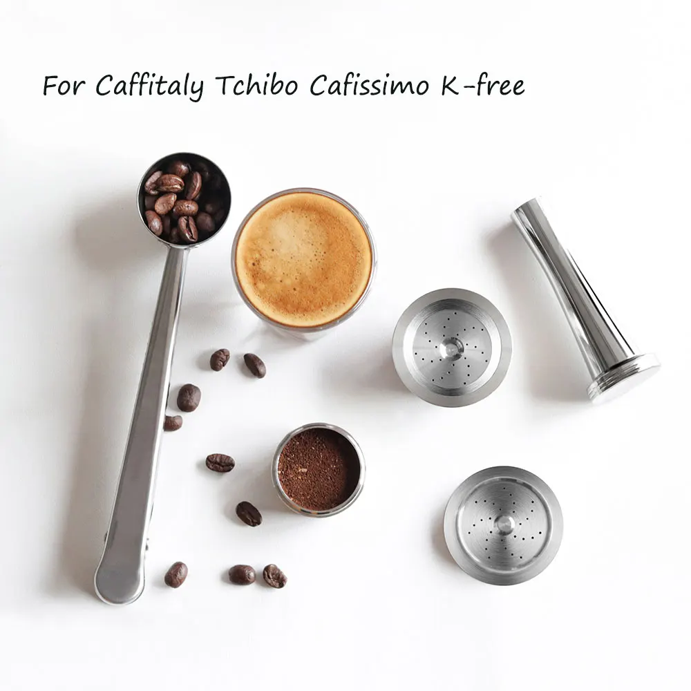Быстрая Совместимость с кофеваркой Tchibo Cafissimo многоразовая капсула для кофе из