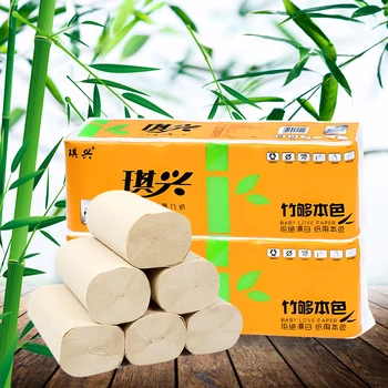 

12 Rolls Soft Toilet Paper Roll Tissue 4-layer Household Rollss Paper Without Adjunct Non-Smell Home Bathroom Accessories