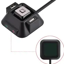 Bouton de commutation de PC de bureau, résistant à l'usure, prolongateur de bloc de réinitialisation pour ordinateur de bureau, 1.2m