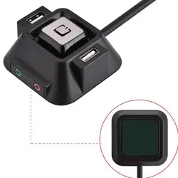 Bouton de commutation de PC de bureau, résistant à l'usure, prolongateur de bloc de réinitialisation pour ordinateur de bureau, 1.2m 