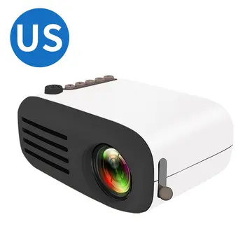 

Mini Projector Yg200 Home Portable Led Projector Supports Hd 1080P Small Projector 20-60 Inch Projection Size